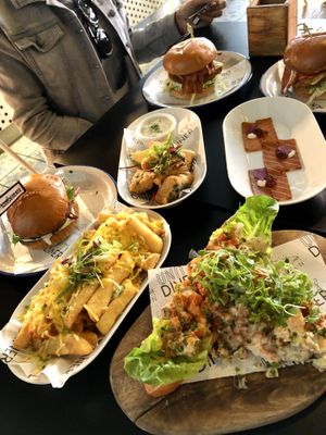   at Unity Diner in East London