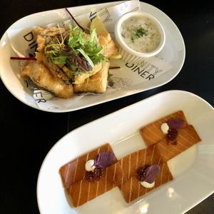   at Unity Diner in East London