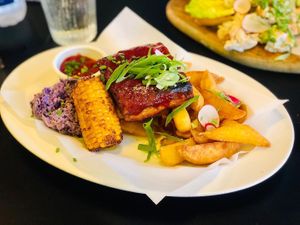   at Unity Diner in East London