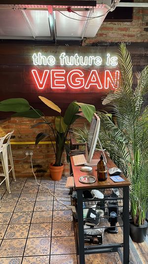   at Unity Diner in East London