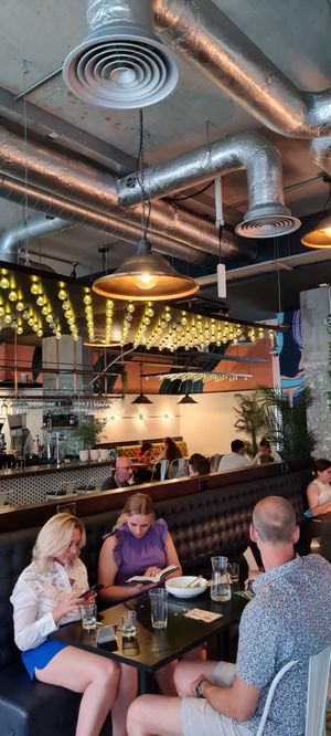 . at Unity Diner in East London