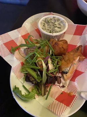 Fish stick appetizer is a must order.  at Unity Diner in East London