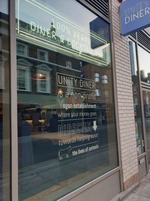  at Unity Diner in East London