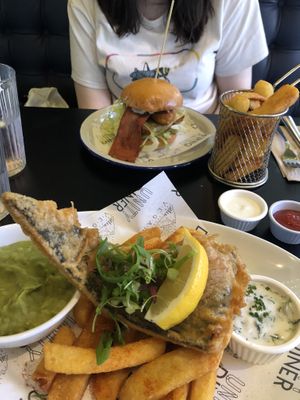   at Unity Diner in East London