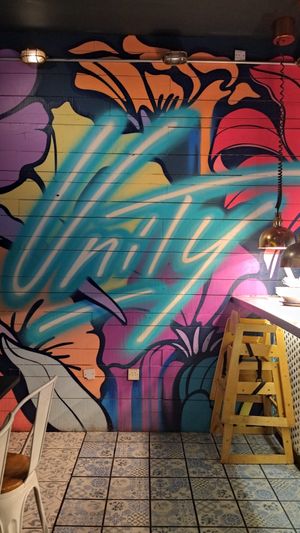  at Unity Diner in East London