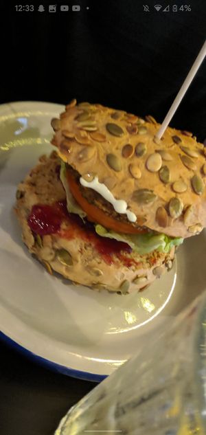 Burgers at Unity Diner in East London