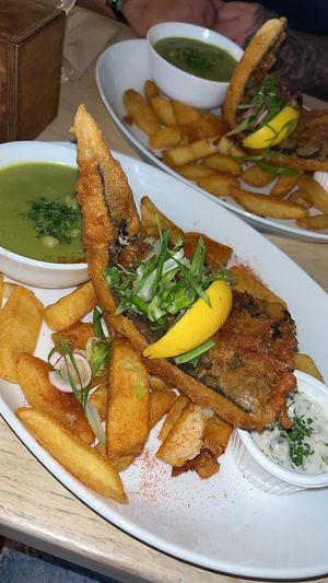 Unity Diner, Tofish & Chips!  at Unity Diner in East London