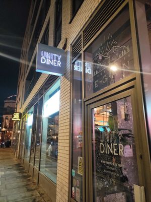  at Unity Diner in East London