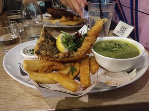 Tofish !! Amazing amazing amazing at Unity Diner in East London