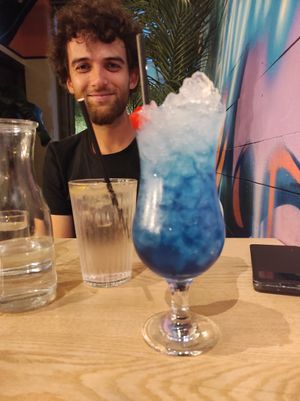 Seaspiracy cocktail at Unity Diner in East London