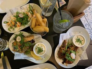 Small plates   at Unity Diner in East London
