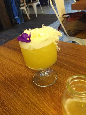 Eric the Sheep at Unity Diner in East London