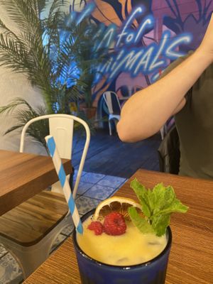 Birds of paradise cocktail 🍹   at Unity Diner in East London