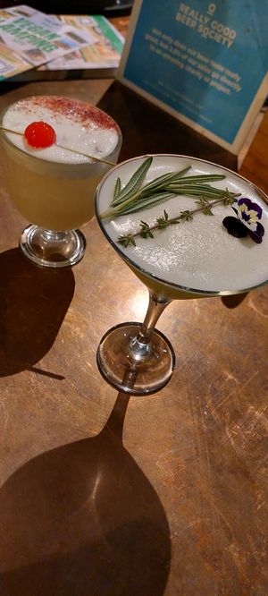 Mocktails at Unity Diner in East London