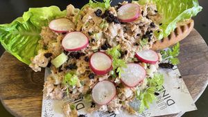 Omni Tuna Roll  at Unity Diner in East London