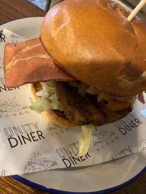   at Unity Diner in East London