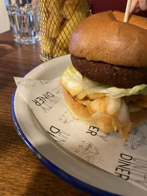   at Unity Diner in East London