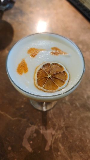 Whiskey sour at Unity Diner in East London