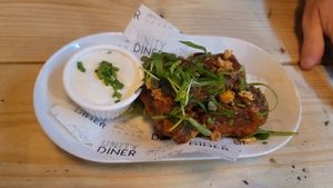 Wings at Unity Diner in East London