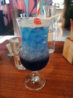 Seaspiracy cocktail at Unity Diner in East London