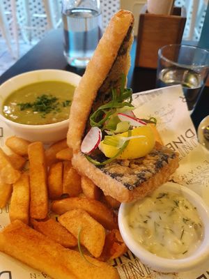 Tofufish at Unity Diner in East London