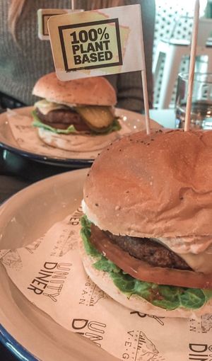   at Unity Diner in East London