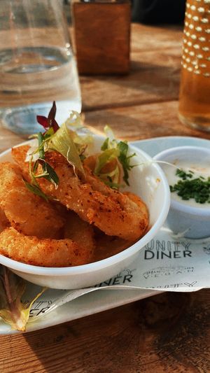   at Unity Diner in East London