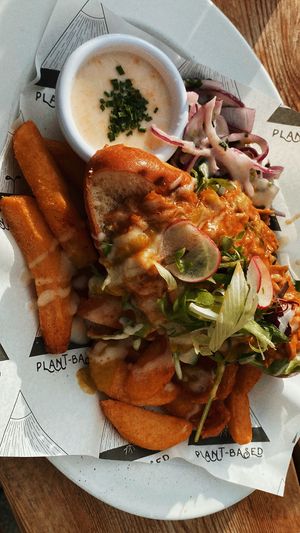   at Unity Diner in East London