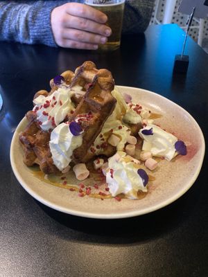   at Unity Diner in East London