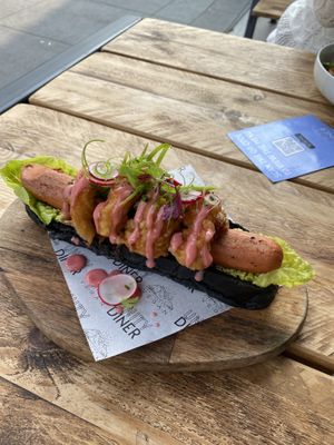   at Unity Diner in East London