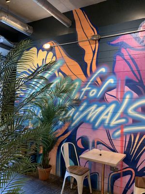   at Unity Diner in East London