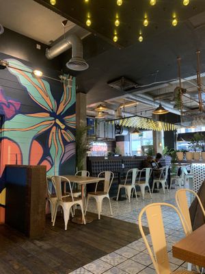   at Unity Diner in East London