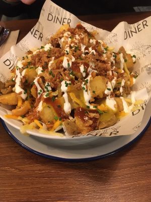   at Unity Diner in East London