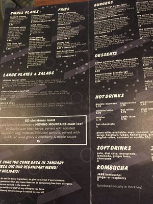   at Unity Diner in East London