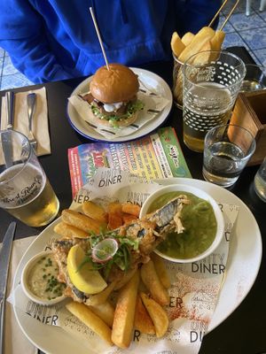   at Unity Diner in East London