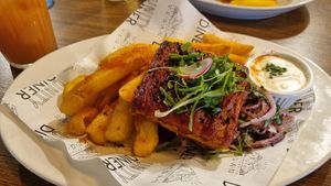 BBQ Tempeh at Unity Diner in East London