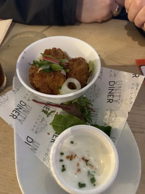   at Unity Diner in East London