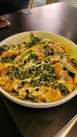 Cesar Salad gluten free at Unity Diner in East London