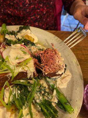 More close up of the fillet  at Unity Diner in East London