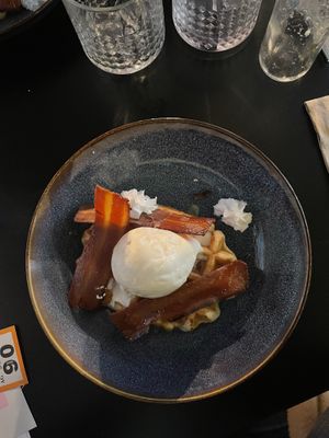 Bacon Waffle   at Unity Diner in East London
