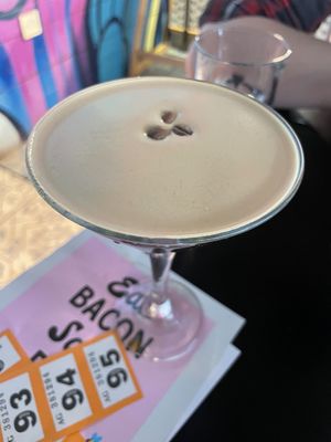 Vegan Espresso Martini  at Unity Diner in East London