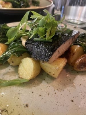 Cod fillet  at Unity Diner in East London