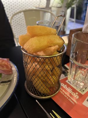 Chips  at Unity Diner in East London
