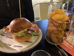   at Unity Diner in East London