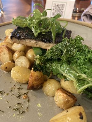 ‘Cod' filet  at Unity Diner in East London