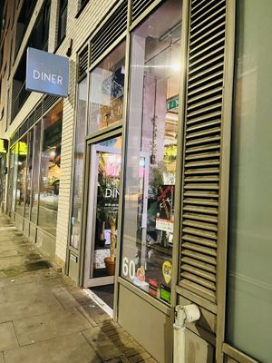 Exterior   at Unity Diner in East London