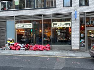 7pm on a Saturday. I don't know if this is normal for London at Unity Diner in East London