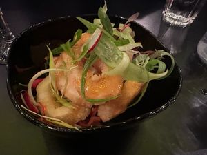 Calamari Rings  at Unity Diner in East London