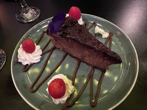 Black Forest Cake  at Unity Diner in East London