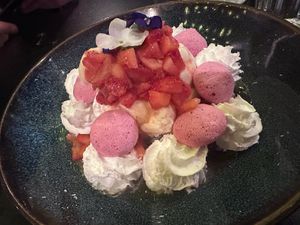 Eaton Mess (damn good meringues)  at Unity Diner in East London